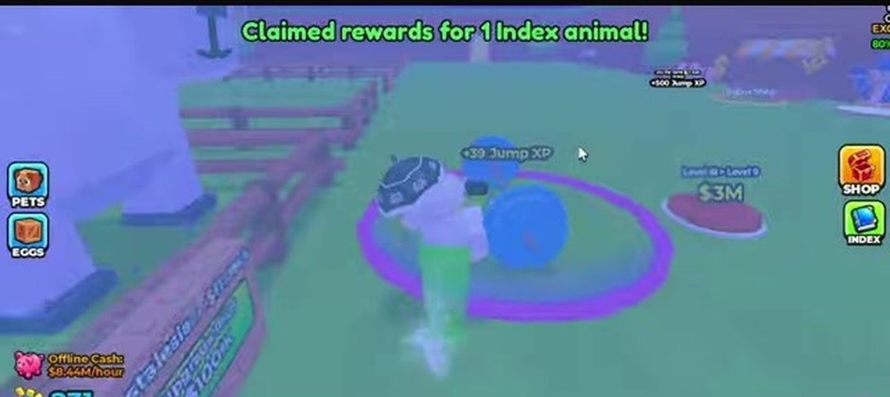 Index claim toast — Bear Linked income path