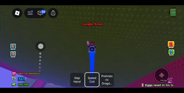 Jungle Area world nameplate
